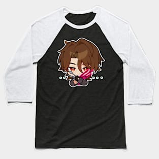 Honkai Star Rail Chibi Gallagher Baseball T-Shirt